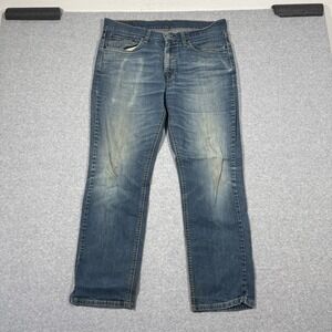 Levi's 541 Men's Denim Blue Jeans 34x30 Athletic Fit Zip Fly Work Zip Fly